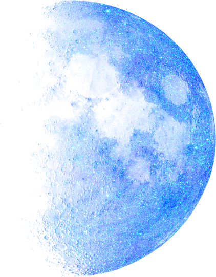 Blue Half Moon